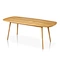 Light wood dining table